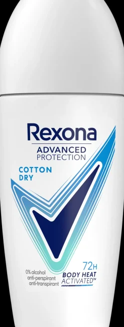 Rexona Vartalonhoito<Advanced Protection Cotton Dry Antiperspirantti Deodorantti Roll-on naisille 50 ml