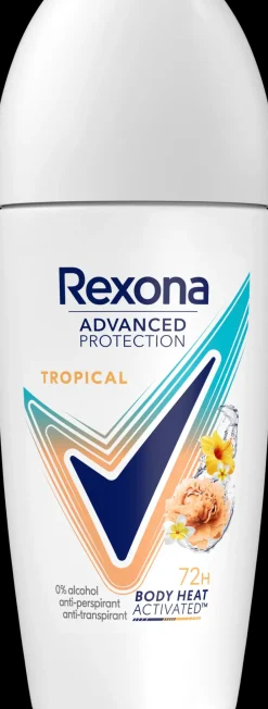 Rexona Vartalonhoito<Advanced Protection Tropical Antiperspirantti Deodorantti Roll-on naisille 50 ml