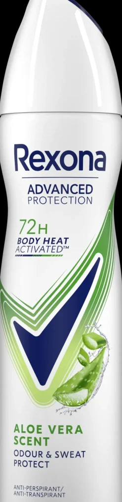 Rexona Vartalonhoito<Advanced Protection Aloe Vera Antiperspirantti Spray Tehokas deodorantti naisille 150 ml
