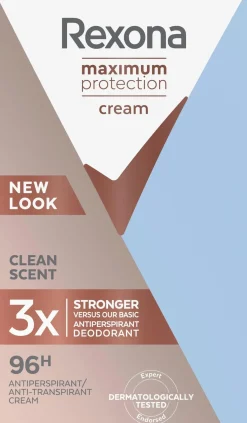 Rexona Vartalonhoito<Maximum Protection Clean Scent Antiperspirantti Deodorantti Stick 96 h suoja 45 ml