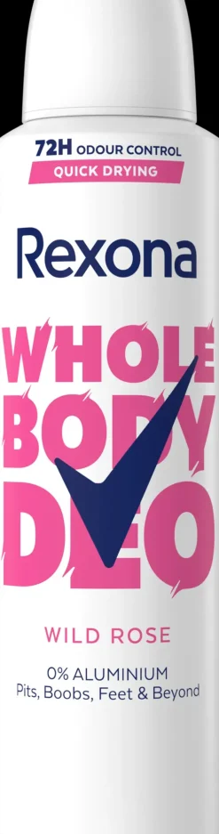 Rexona Vartalonhoito<Whole Body Wild Rose deodorantti spray 150 ml