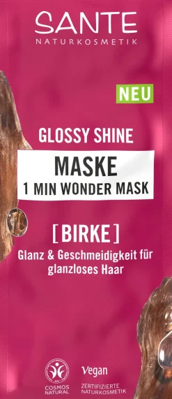 Sante Hiukset|Hiustenhoito<Glossy Shine Hiusnaamio 20ml