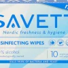 Savett Kuukautiset Ja Intiimihygienia<Disinfecting Wipe kosteuspyyhe ihon desinfiointiin 10kpl