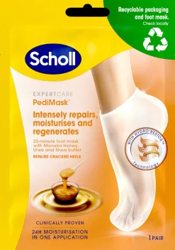 Scholl Jalkojenhoito<PediMask jalkanaamio Manukahunaja
