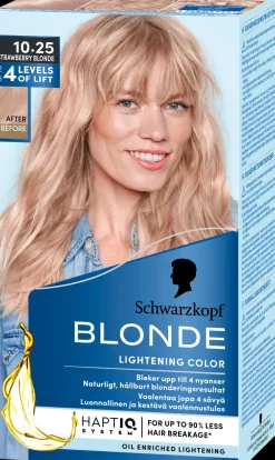 Schwarzkopf Hiusvärit<Blonde 10.25 Strawberry Blonde vaalennusvoide