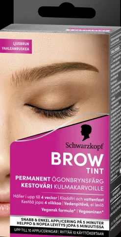 Schwarzkopf Silmämeikit<Brow Tint kulmaväri Light Brown