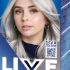 Schwarzkopf Hiusvärit<LIVE U71 Metallic Silver hiusväri