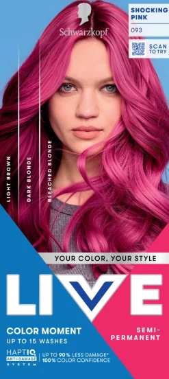 Schwarzkopf Hiusvärit<LIVE Ultra Brights 93 Shocking Pink