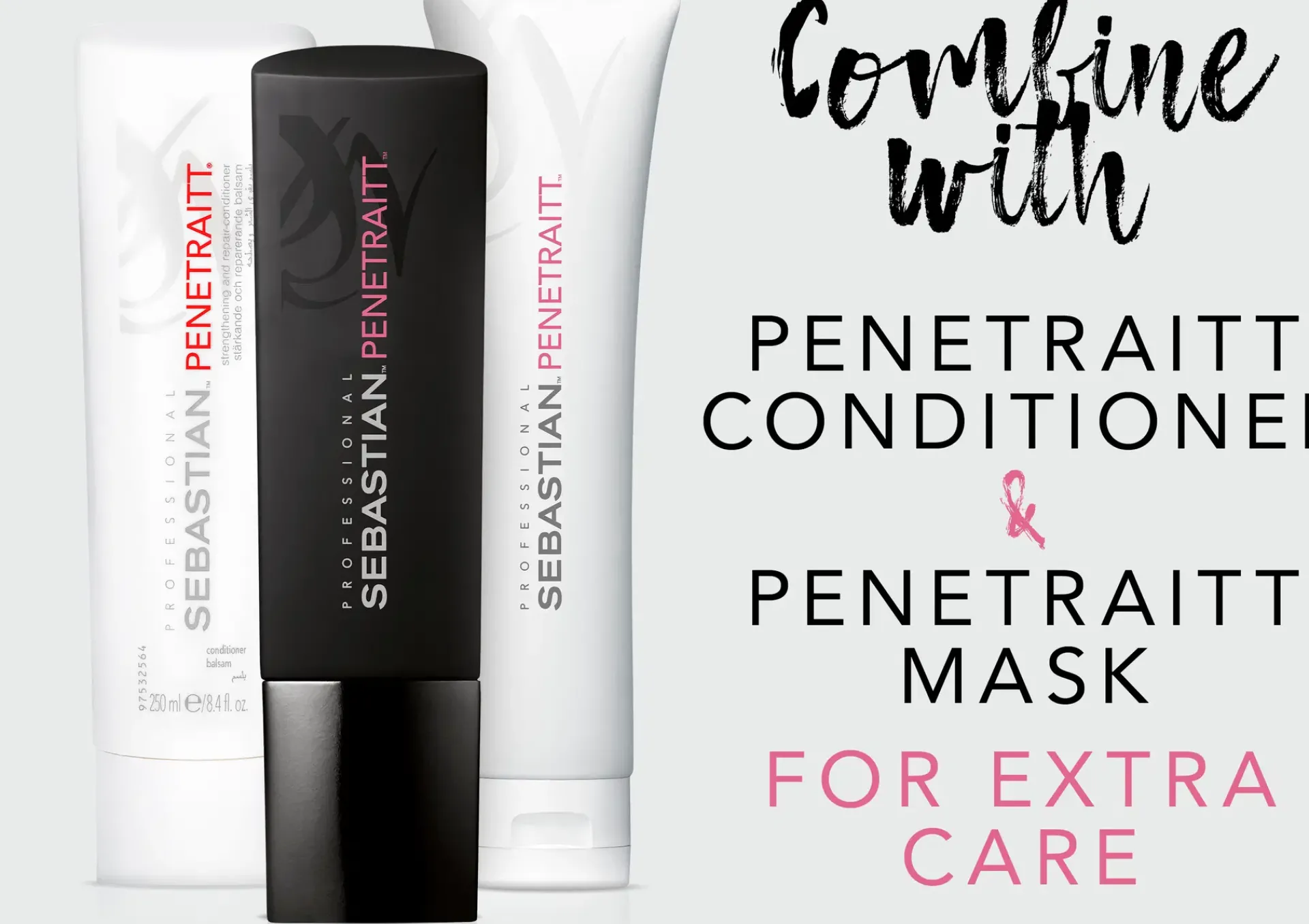 Sebastian Professional Hiustenhoito|Kampaamotuotteet<Penetraitt Conditioner hoitoaine 250 ml