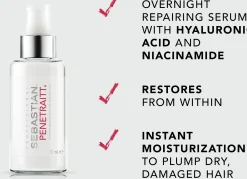 Sebastian Professional Hiustenhoito|Kampaamotuotteet<Penetraitt Overnight Serum 95 ml