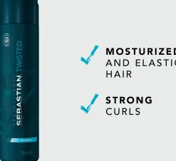 Sebastian Professional Shampoot|Kampaamotuotteet<Twisted Elastic Cleanser Shampoo 250 ml