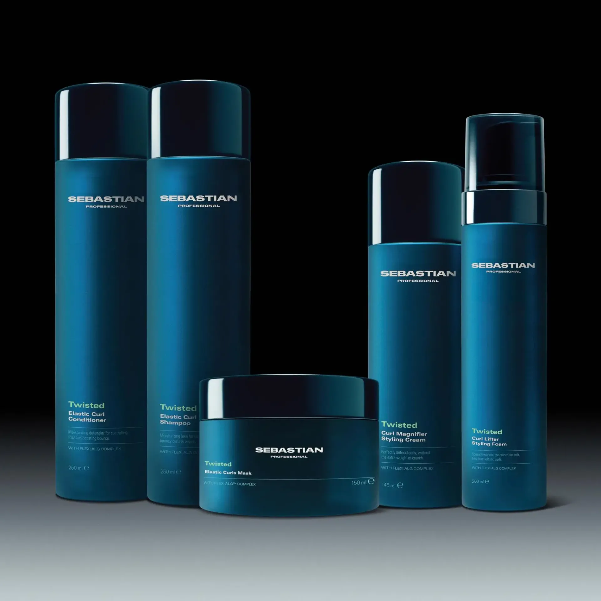 Sebastian Professional Shampoot|Kampaamotuotteet<Twisted Elastic Curls Shampoo 250ml