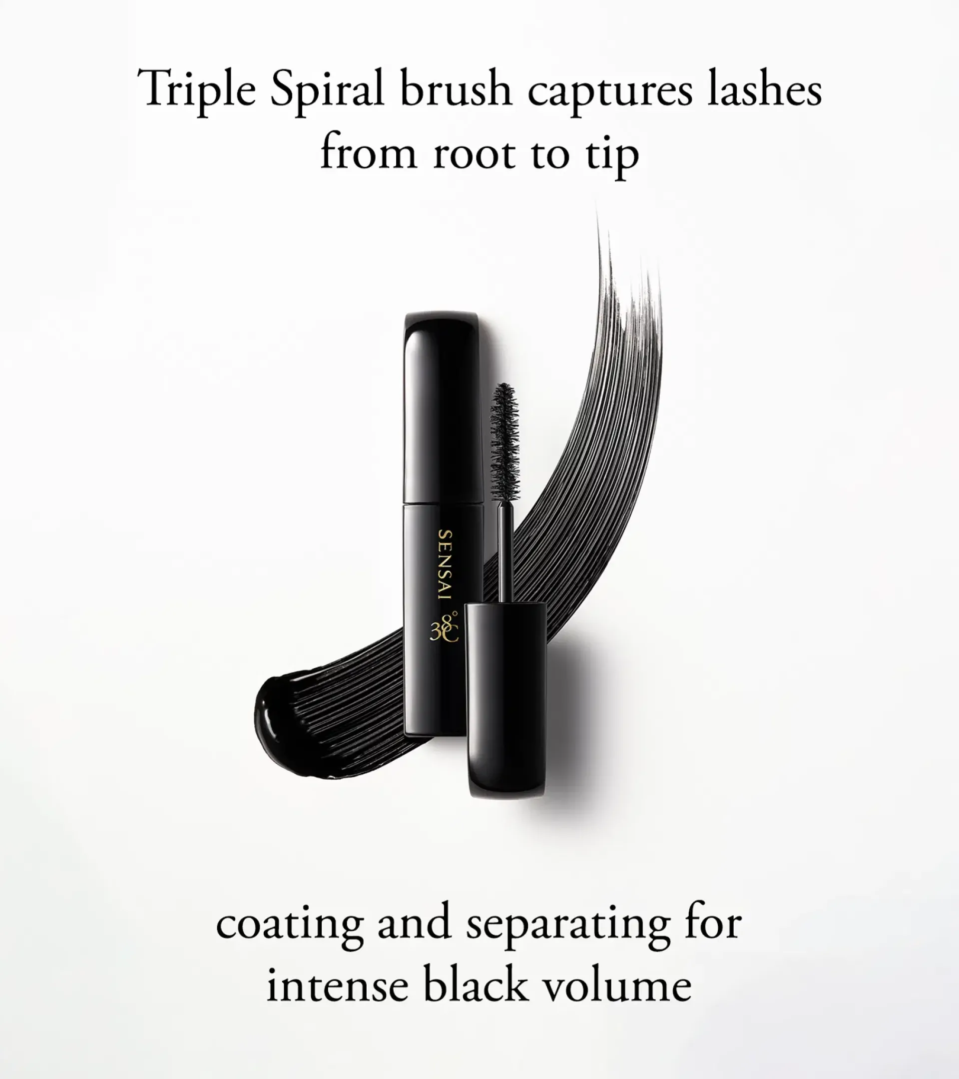 SENSAI J-Beauty|Silmämeikit<Lash Volumiser Mascara 38°C ripsiväri 10 ml BLACK