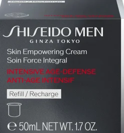 Shiseido Ihonhoito|J-Beauty<Men Skin Empowering Cream Refill täyttöpakkaus kosteusvoiteelle 50 ml