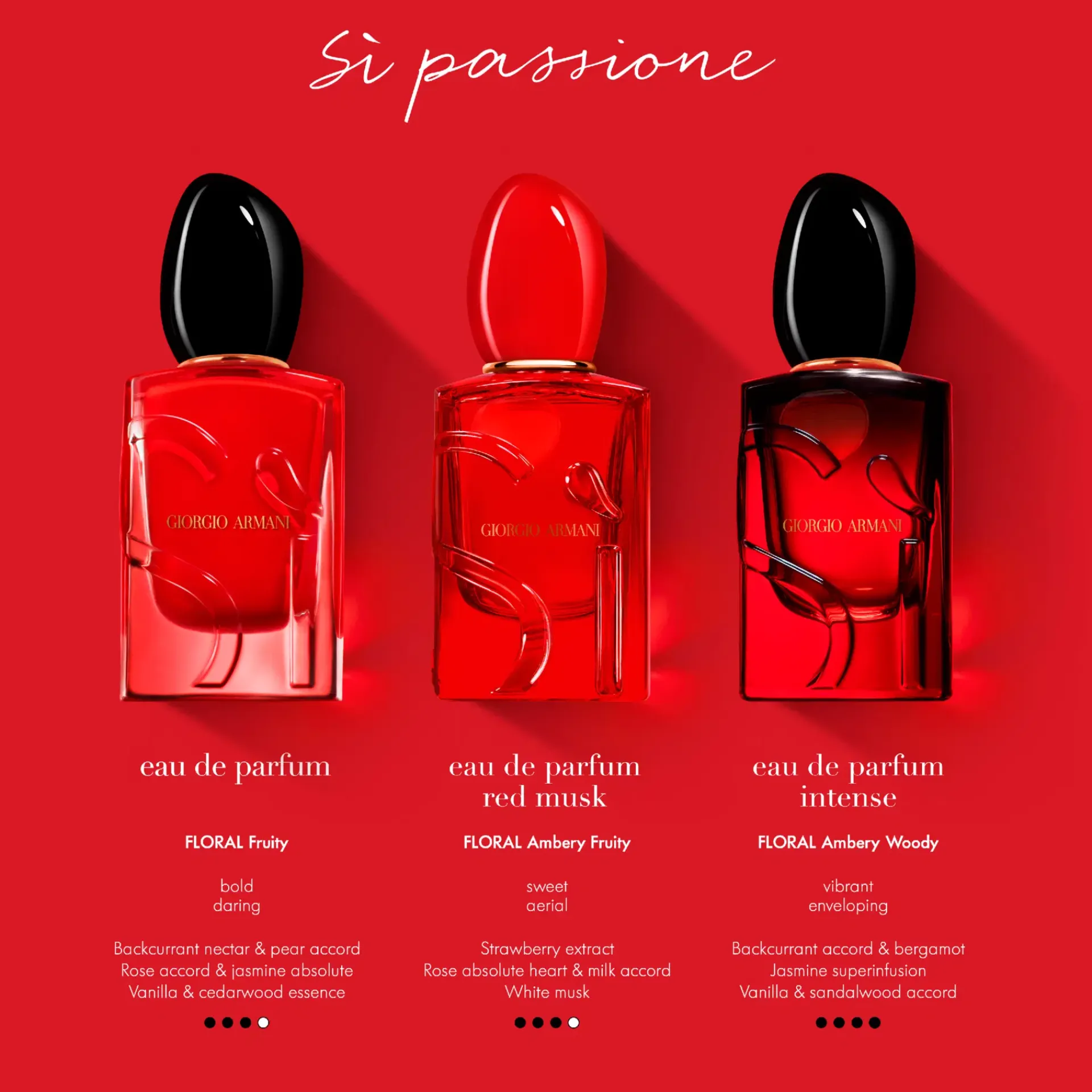 Armani Hajuvedet<Si Passione Red Musk 30 ml -tuoksu