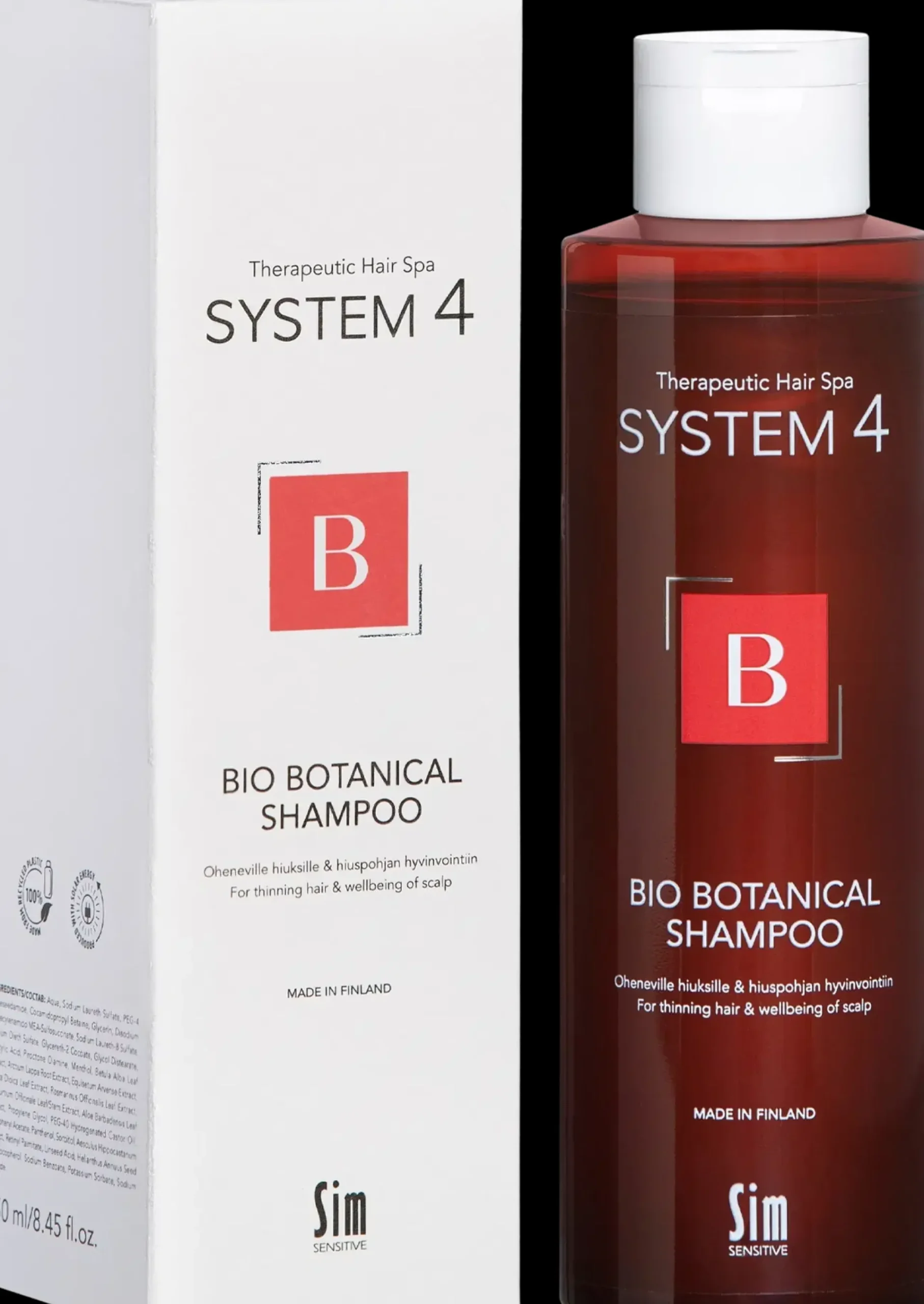 System 4 Hajusteettomat Hiustuotteet|Shampoot<Sim Sensitive System4, B Bio Botanical Shampoo 250 ml
