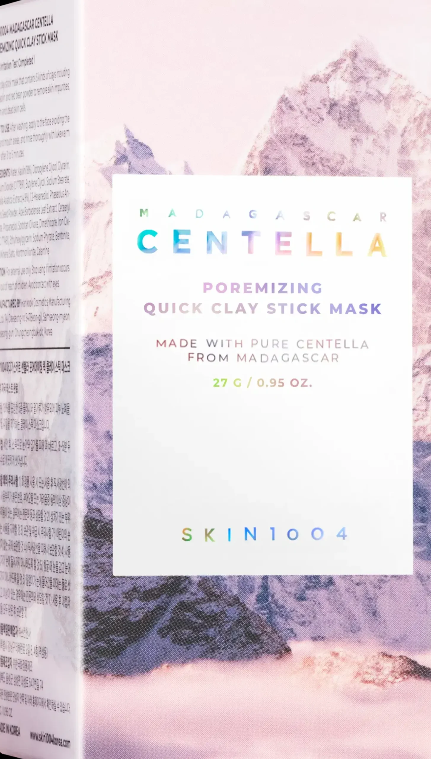 SKIN1004 Kasvojenhoito<Madagascar Centella Poremizing Quick Clay Stick Mask savinaamio 27 g