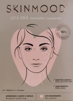 SkinMood Vartalonhoito<® Gua sha hierontakivi ruusukvartsia