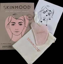 SkinMood Vartalonhoito<® Gua sha hierontakivi ruusukvartsia