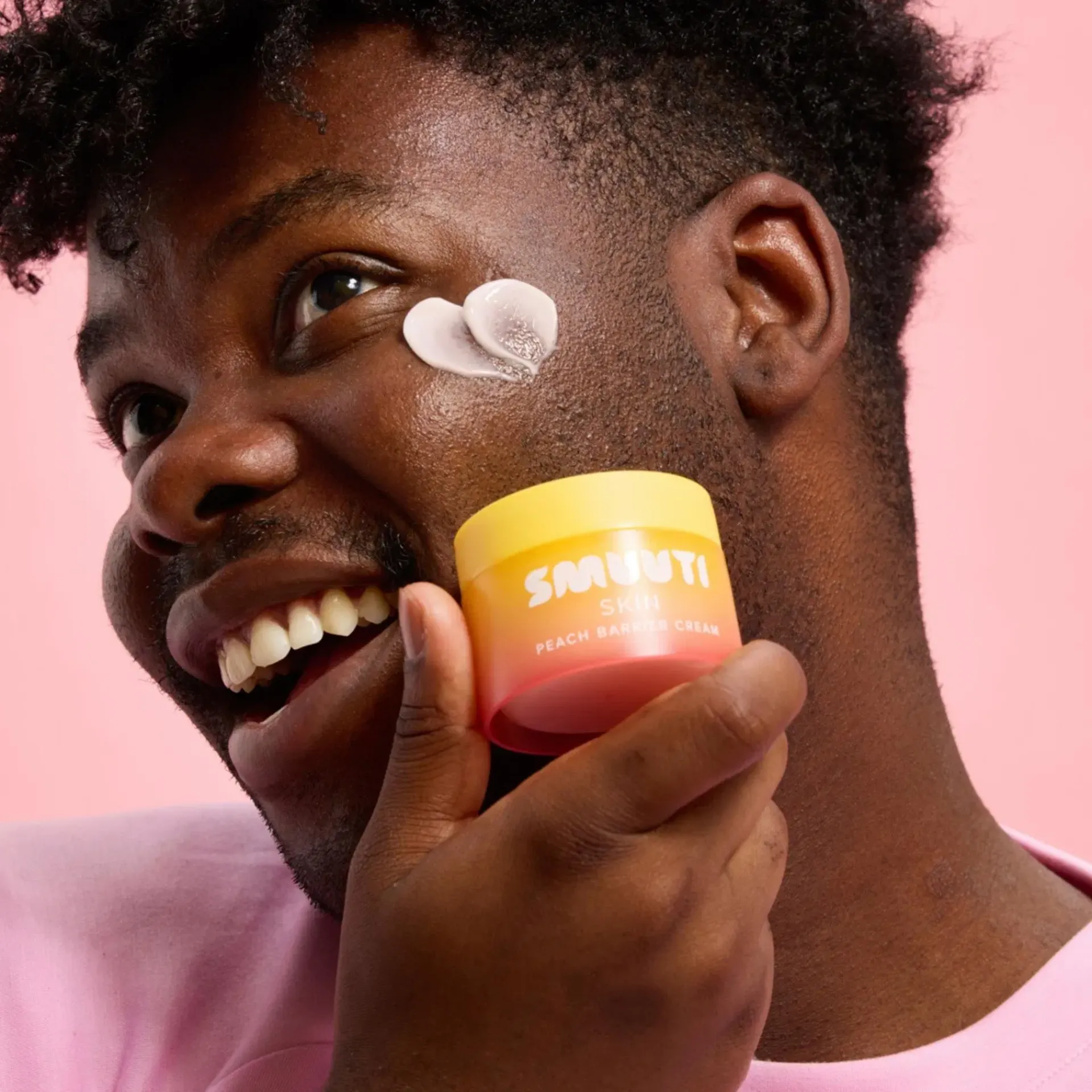 Smuuti Skin Korealainen Ihonhoito|Kasvojenhoito<Peach Barrier Cream 50ml-kasvovoide