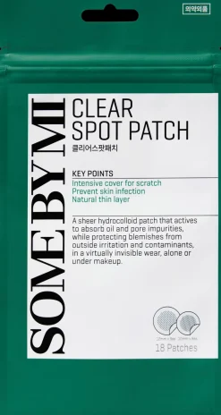 Some By Mi Korealainen Ihonhoito|Kasvojenhoito<Clear Spot Patch-Finnilaastari 18 kpl