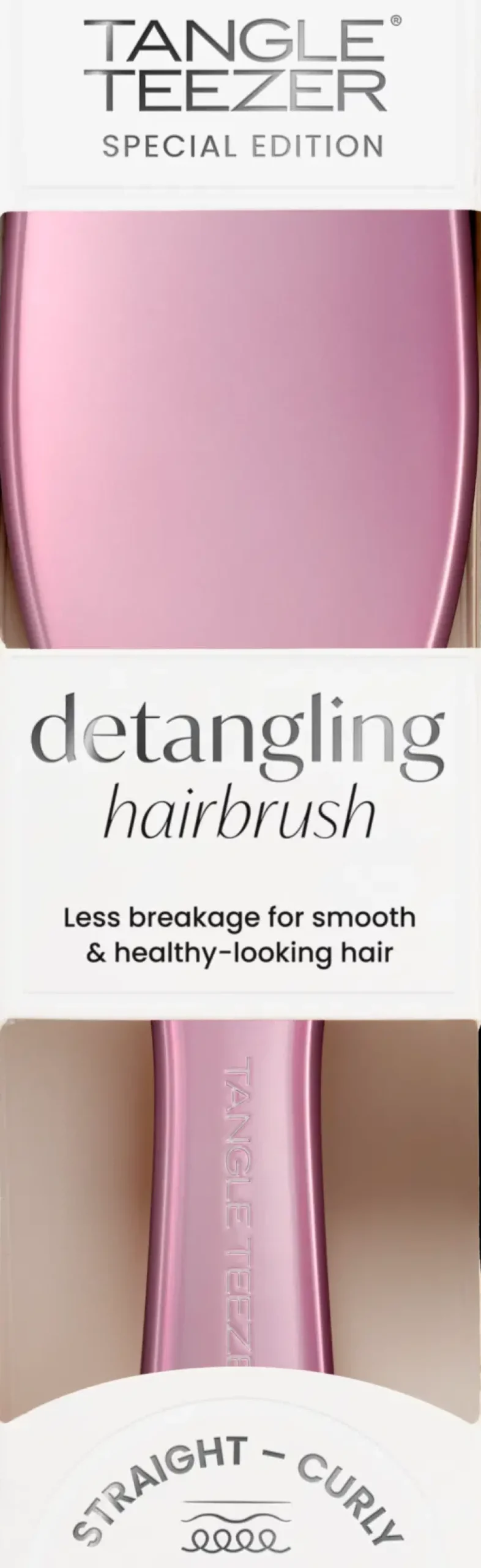 Tangle Teezer Hiustarvikkeet<The Ultimate Detangler Chrome Mauve Copper -varrellinen selvitysharja