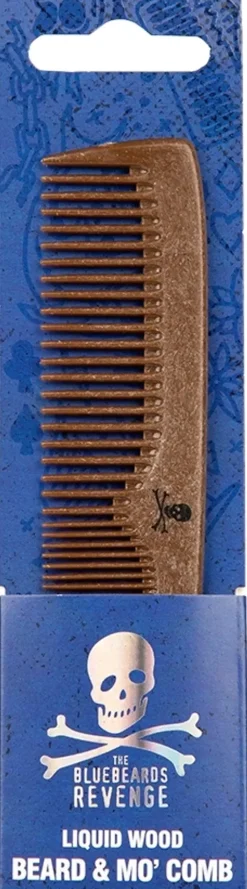 The Bluebeards Revenge Hiustarvikkeet<Liquid Wood Beard & Mo´Comb parta & viiksikampa