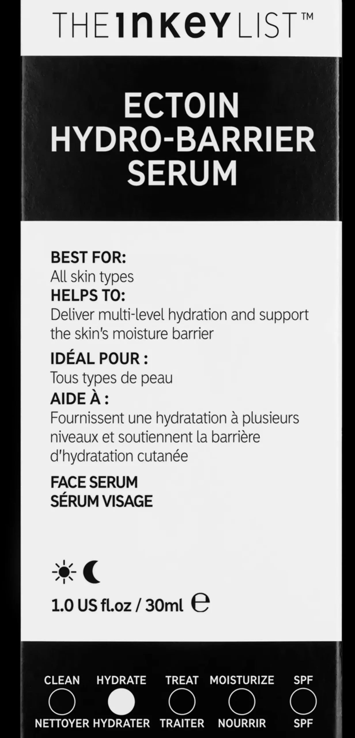 The INKEY List Kasvojenhoito<Ectoin Hydro-Barrier seerumi 30 ml