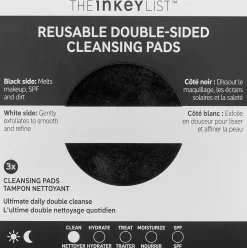The INKEY List Kasvojenhoito<Reusable Cleansing Pads puhdistuslaput 3 kpl