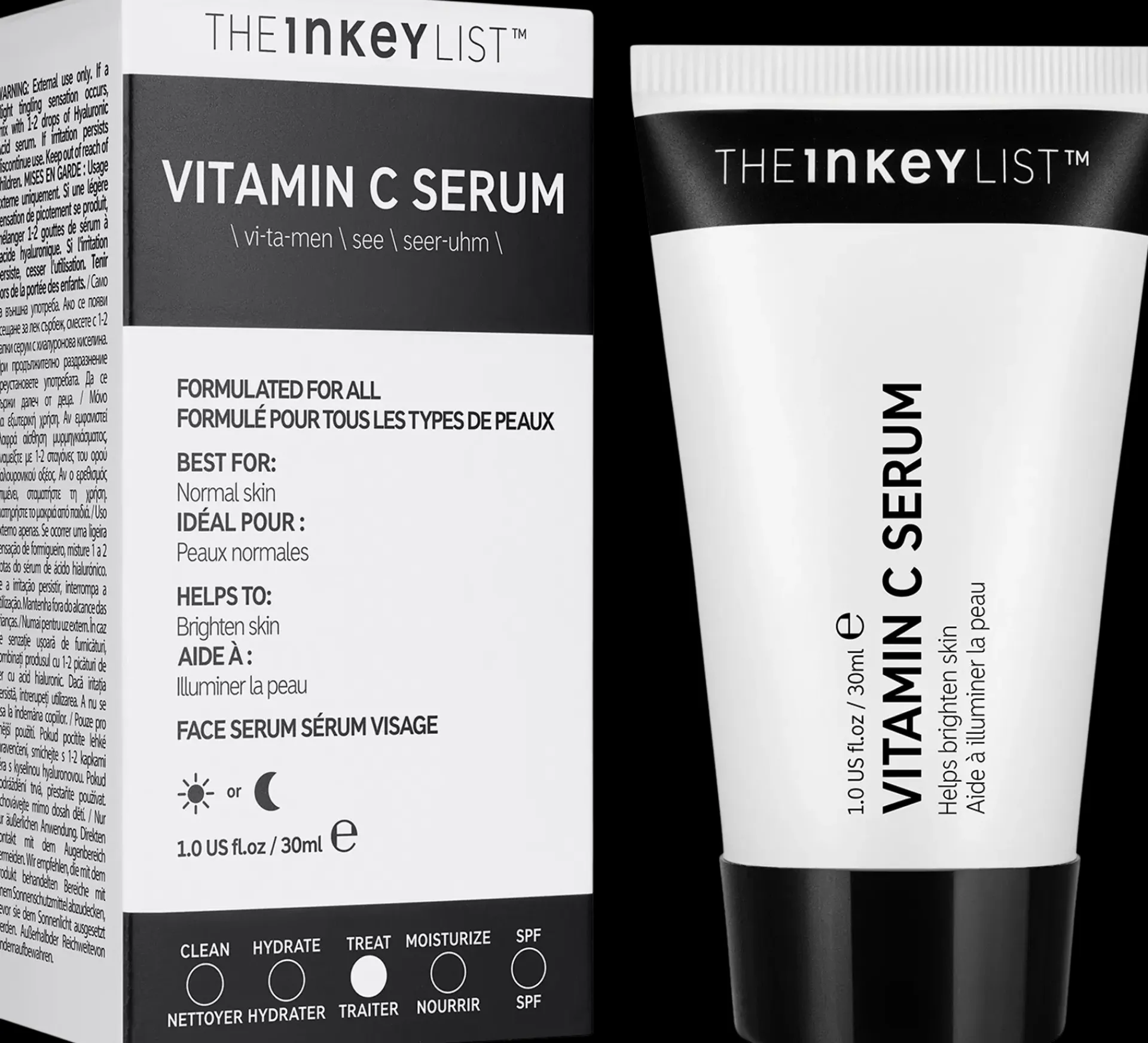 The INKEY List Ihonhoidon Tehoaineet|Kasvojenhoito<Vitamin C Serum 30 ml