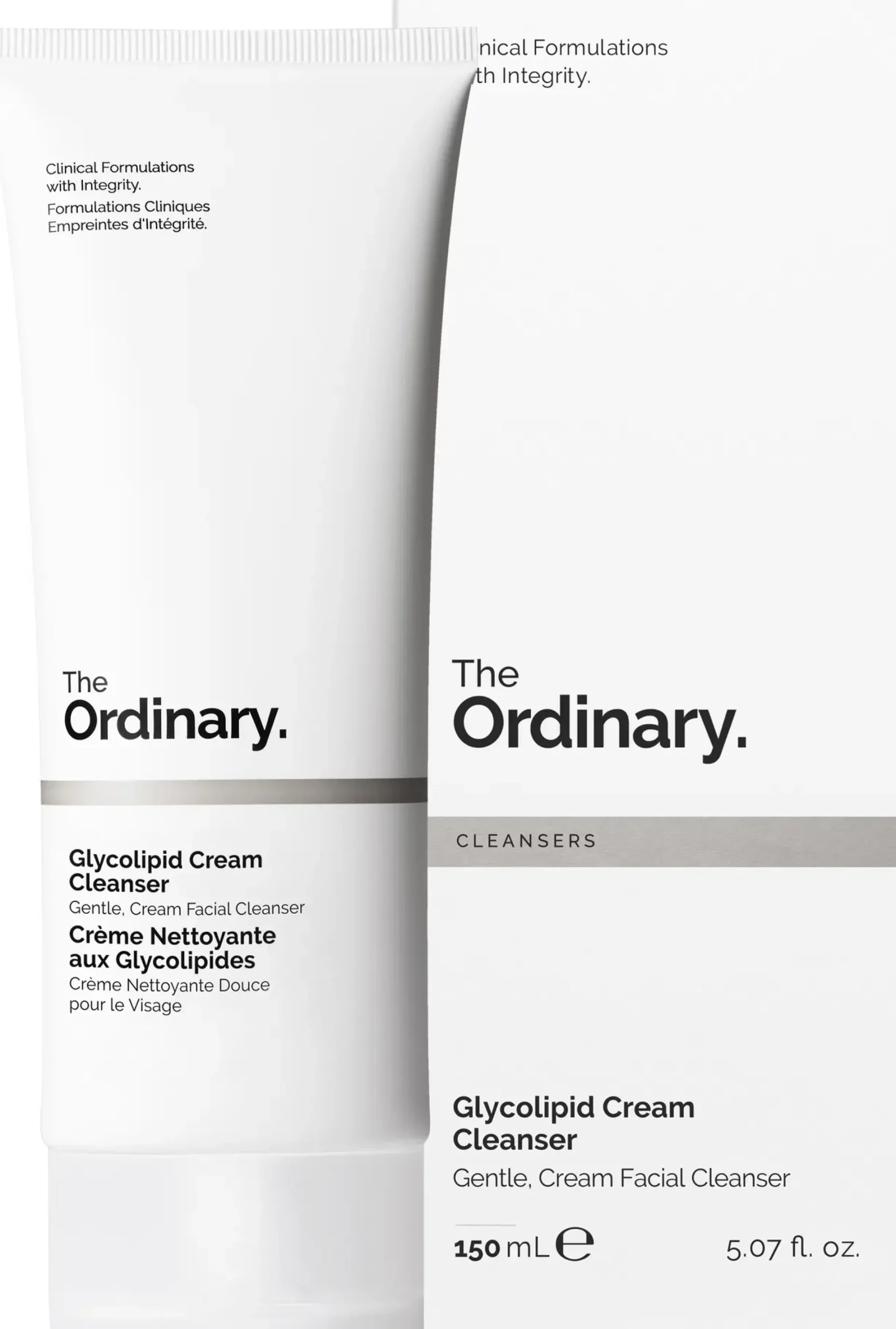 The Ordinary Kasvojenhoito<Glycolipid Cream Cleanser puhdistusaine 150 ml