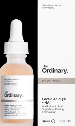 The Ordinary Kasvojenhoito<Lactic Acid 5% + HA 2% liuos 30 ml