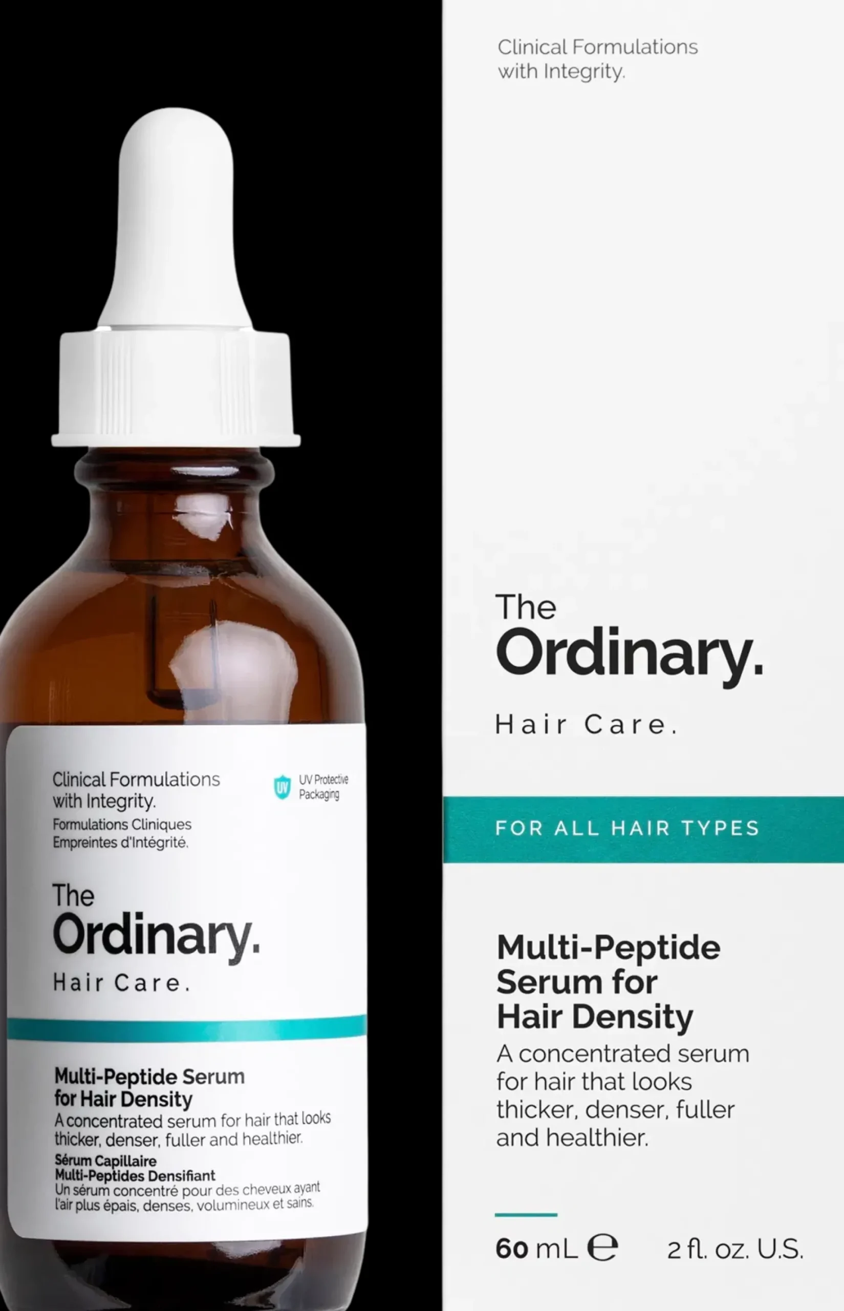 The Ordinary Hiustenhoito|Ihonhoidon Tehoaineet<Multi-Peptide Serum for Hair Density seerumi 60 ml