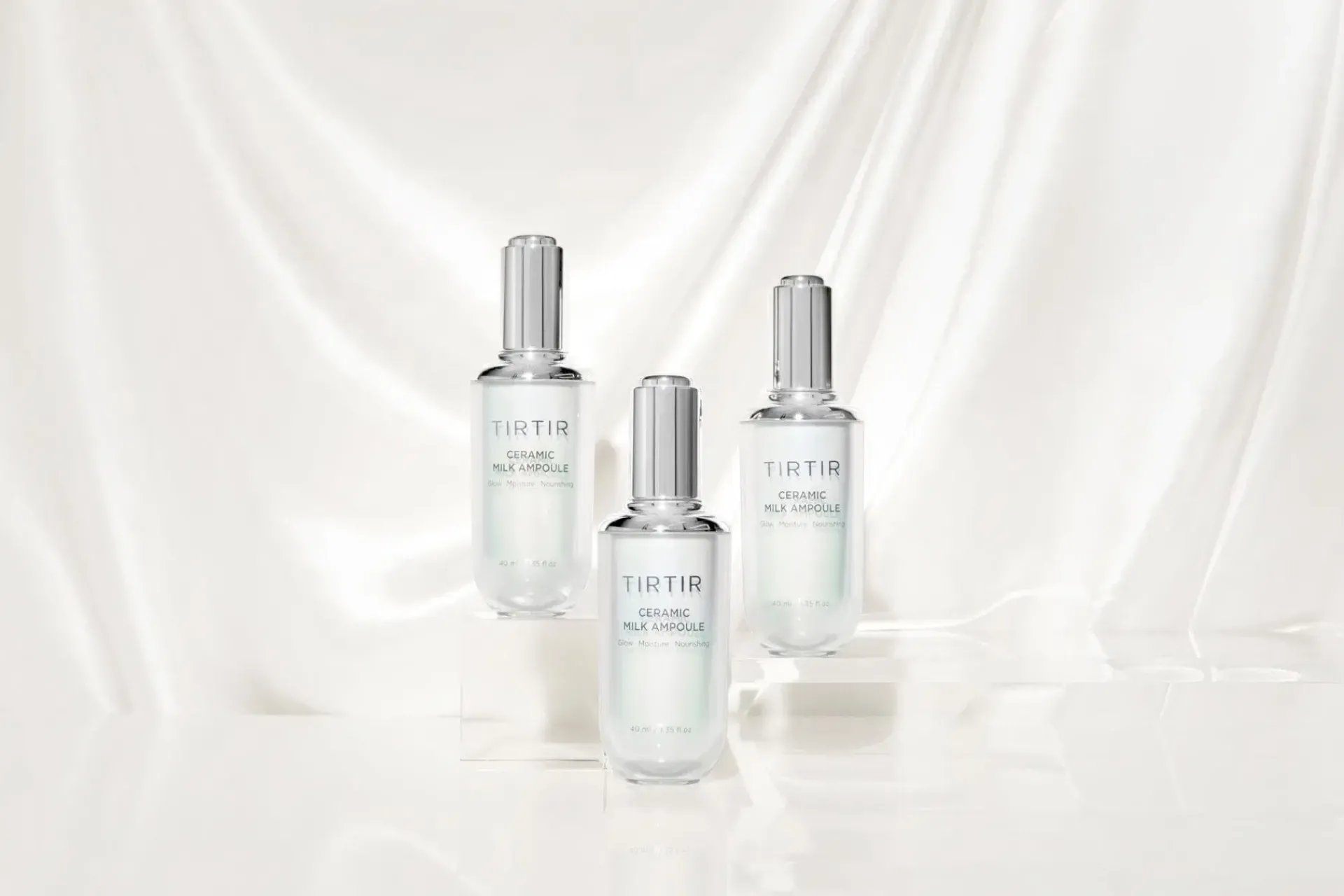 TIRTIR Korealainen Ihonhoito<Ceramic Milk Ampoule seerumi 40 ml
