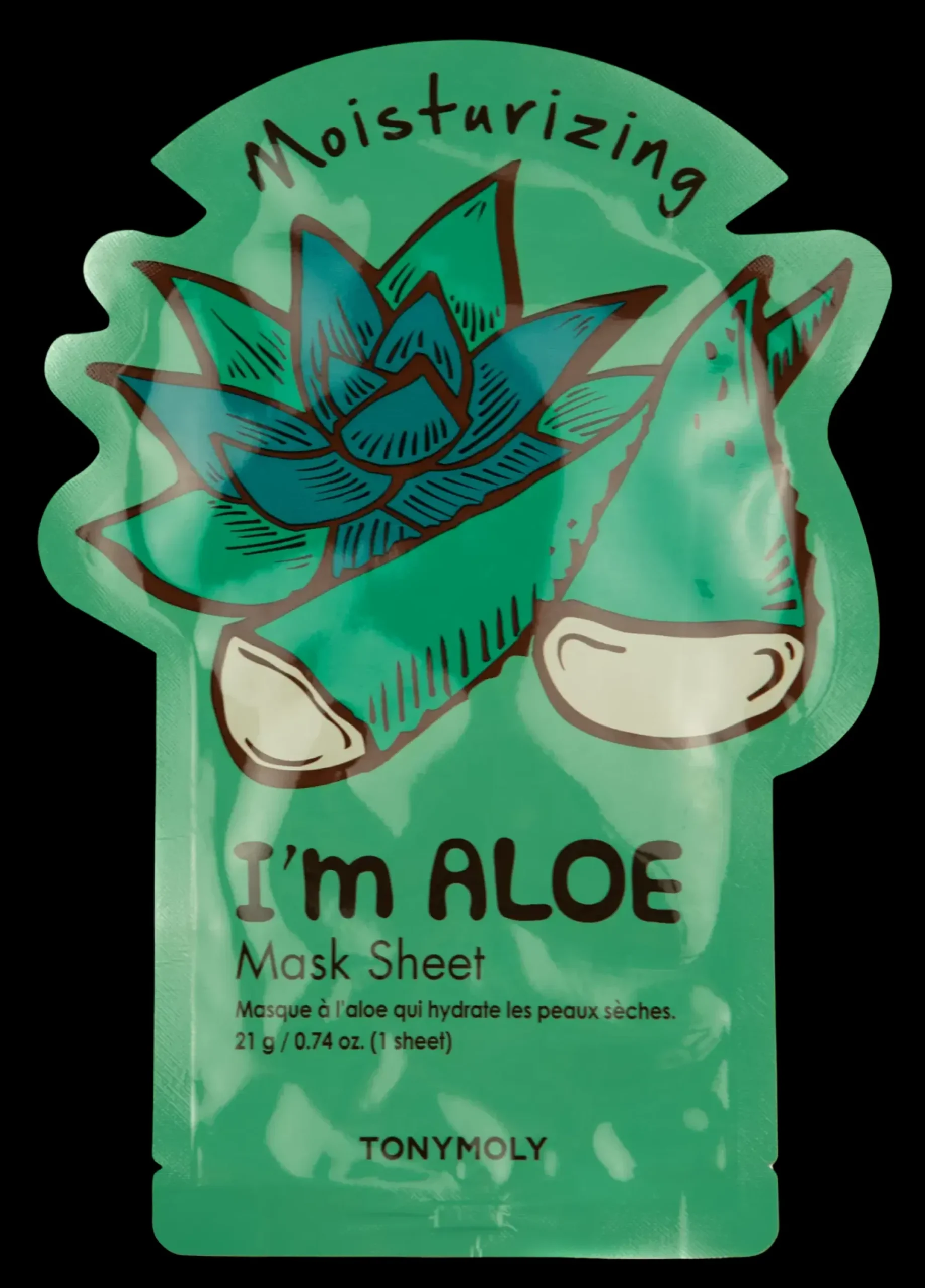 TONYMOLY Korealainen Ihonhoito|Kasvojenhoito<I Am Real Aloe Mask Sheet