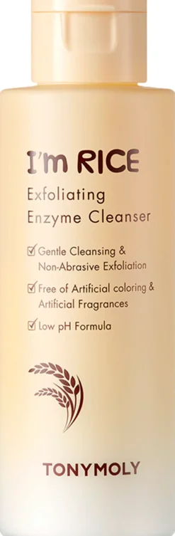 TONYMOLY Korealainen Ihonhoito|Kasvojenhoito<I'm Rice Exfoliating Enzyme Cleanser puhdistusaine 50g