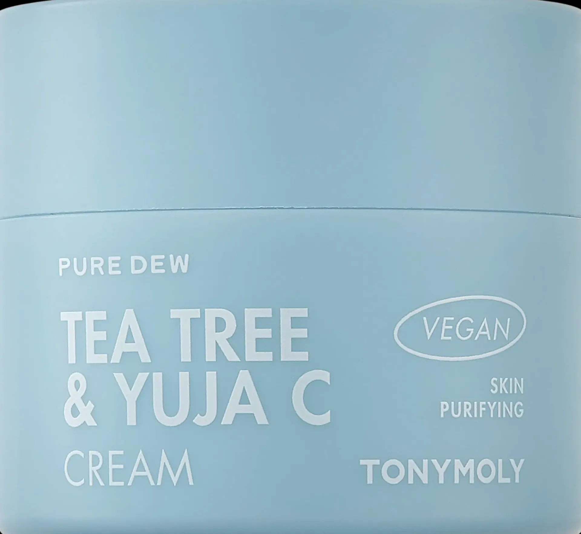 TONYMOLY Korealainen Ihonhoito|Kasvojenhoito<Pure Dew Tea Tree & Yuja C Purifying Cream kosteusvoide 50ml