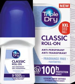 Triple Dry Vartalonhoito<Classic roll-on antiperspirantti 100h 50 ml