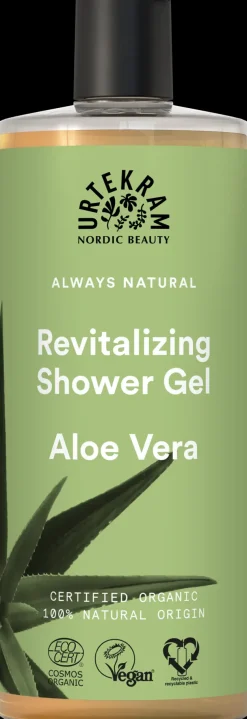 Urtekram Ihonhoito|Vartalonhoito<Aloe Vera suihkusaippua 500ml