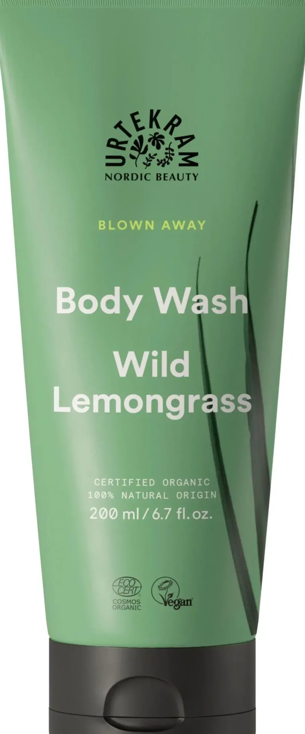 Urtekram Ihonhoito|Vartalonhoito<Wild Lemongrass Suihkusaippua 200 ml