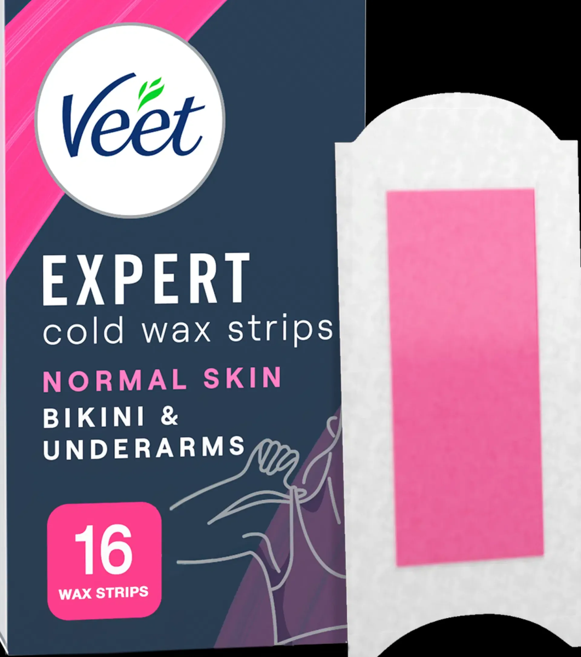 Veet Karvanpoisto<Expert Kylmävahaliuskat Bikini&kainalo 16kpl