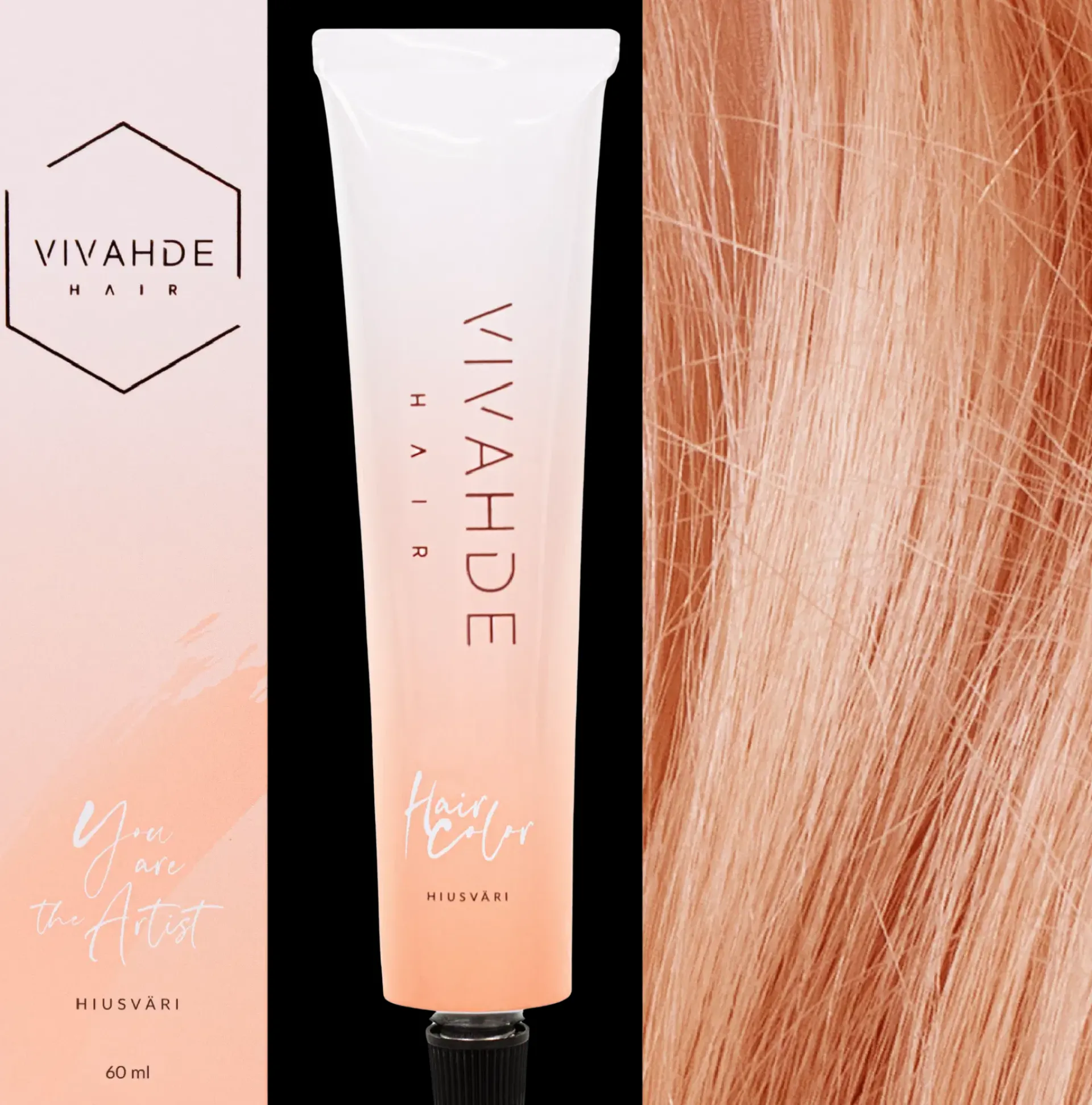 Vivahde Hair Hiusvärit<Vivahde hiusväri 11 GR Kulta Punainen 60 ml