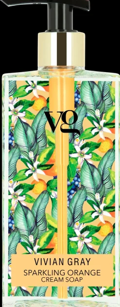 Vivian Gray Käsienhoito<Sensational Sparkling Orange nestesaippua 350 ml