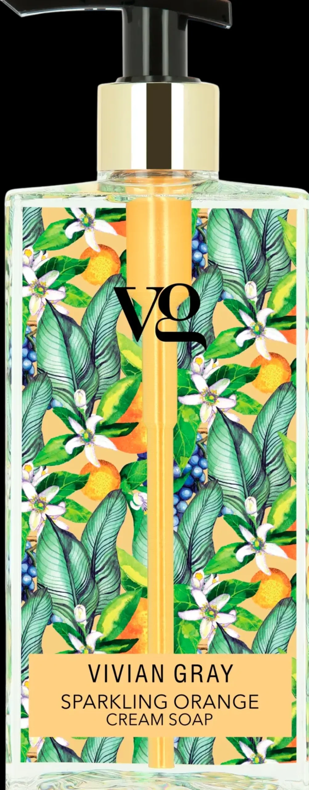 Vivian Gray Käsienhoito<Sensational Sparkling Orange nestesaippua 350 ml