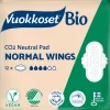 Vuokkoset Kuukautiset Ja Intiimihygienia<Bio Normal Wings ohutside 12 kpl