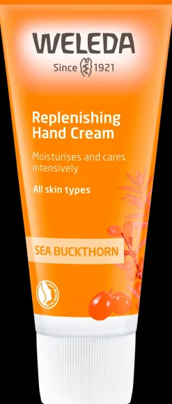 Weleda Ihonhoito|Käsienhoito<Kosteuttava ja suojaava tyrni käsivoide 50ml