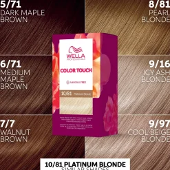 Wella Professionals Hiusvärit<Color Touch Rich Natural Platinum Blonde 10/81 kotiväri 130 ml