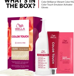 Wella Professionals Hiusvärit<Color Touch Brown Golden Tobacco 7/73 kotiväri 130 ml