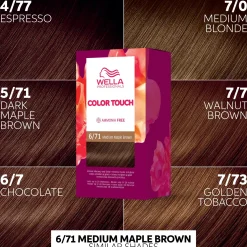 Wella Professionals Hiusvärit<Color Touch Brown Medium Maple Brown 6/71 kotiväri 130 ml