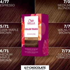 Wella Professionals Hiusvärit<Color Touch Deep Brown Chocolate 6/7 kotiväri 130 ml